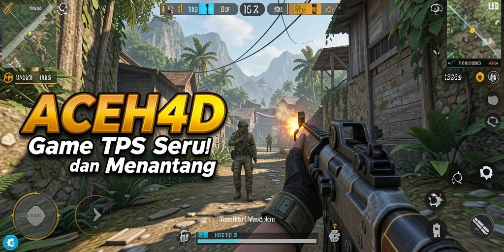Tangkapan layar gameplay ACEH4D yang menampilkan aksi menegangkan TPS.