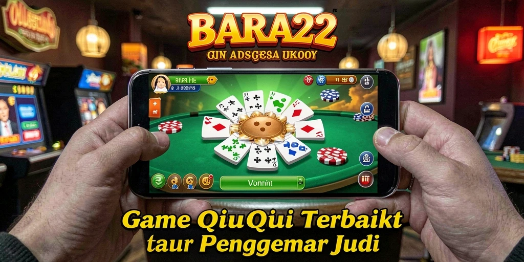 Tampilan gameplay BARA22 yang mendebarkan dalam permainan QiuQiu.