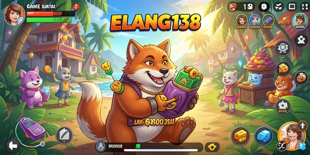 Tampilan permainan ELANG138 yang seru dan menghibur.