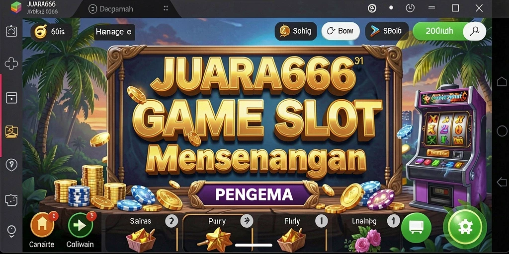 Tampilan gameplay JUARA666 yang menarik dan seru.