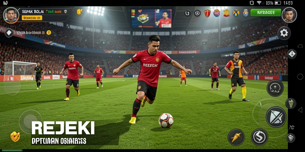 Tampilan gameplay REJEKI yang memukau dan mendebarkan.