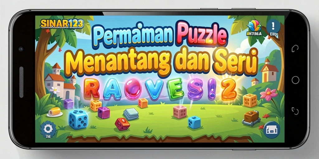 Tampilan gameplay menarik SINAR123 saat menyelesaikan puzzle.